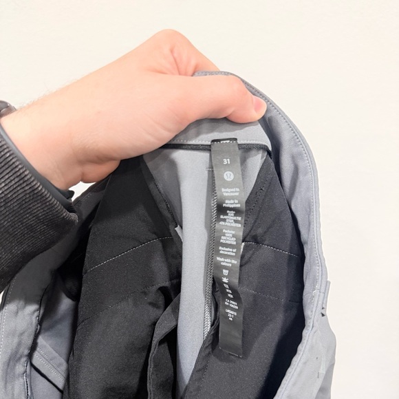 Lululemon Commission Pant Slim 30" *Warpstreme Asphalt Grey Size 31 - Picture 7 of 7